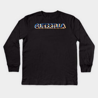 Guerrilla - ATEEZ Kids Long Sleeve T-Shirt